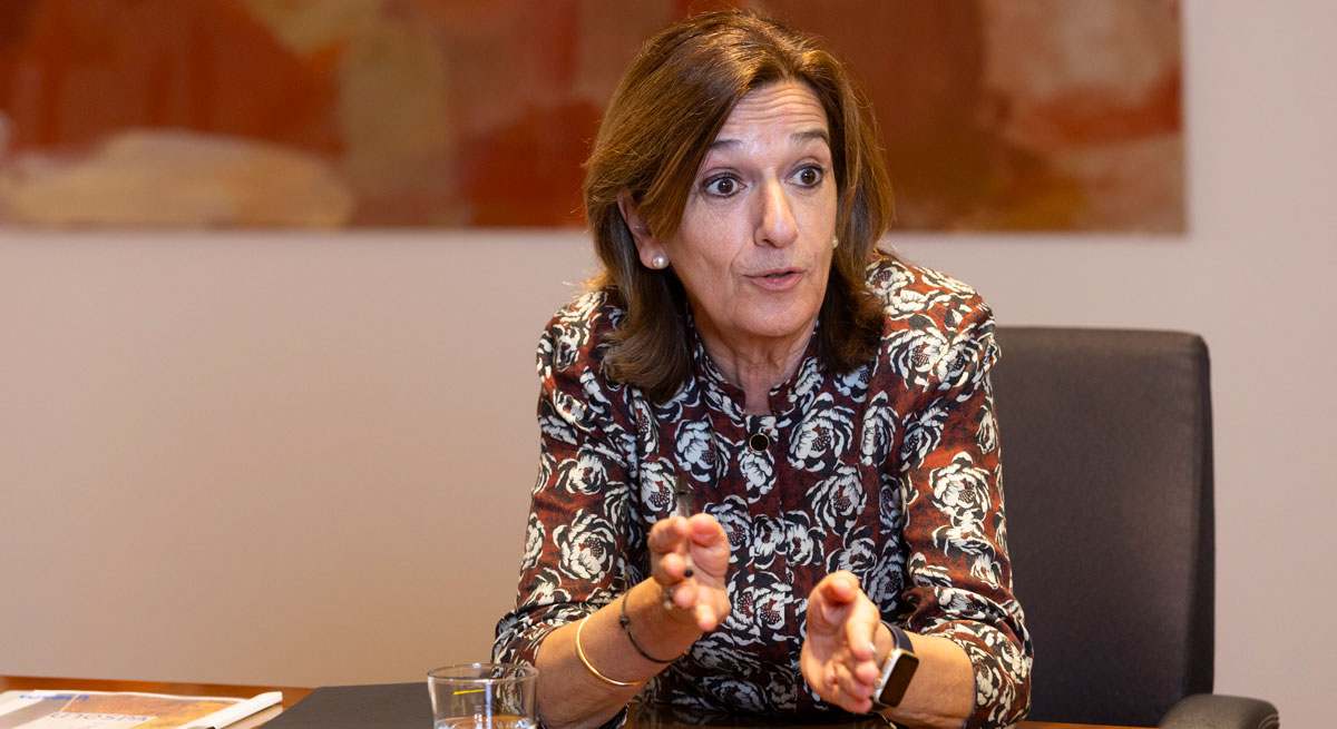 Foto de Mirenchu del Valle, presidenta de Unespa
