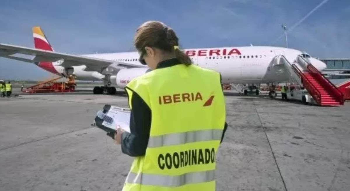 Una empleada de Iberia / EP