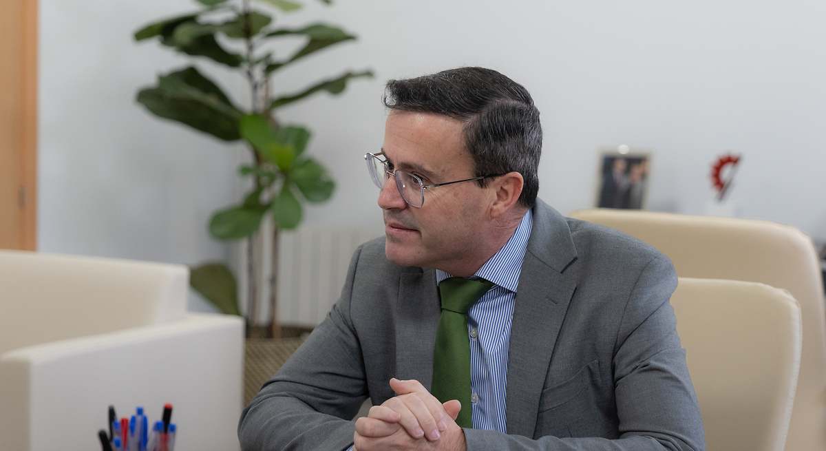 Miguel Ángel Gallardo, secretario general del PSOE de Extremadura