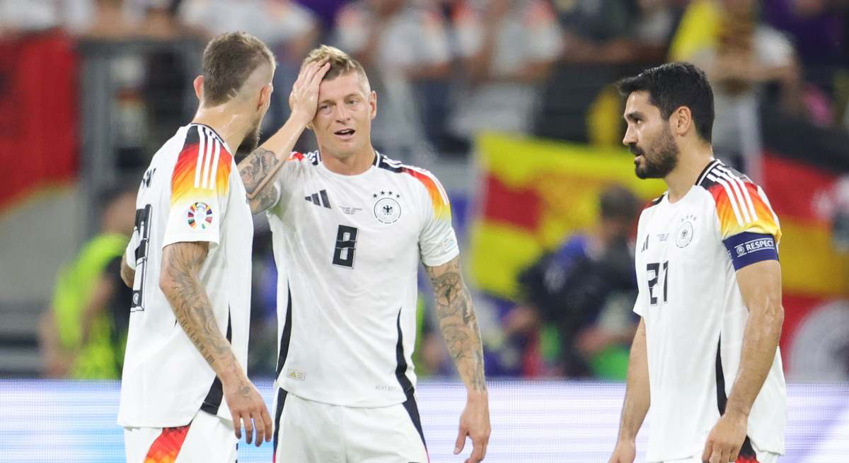 Jugadores de la selección alemana