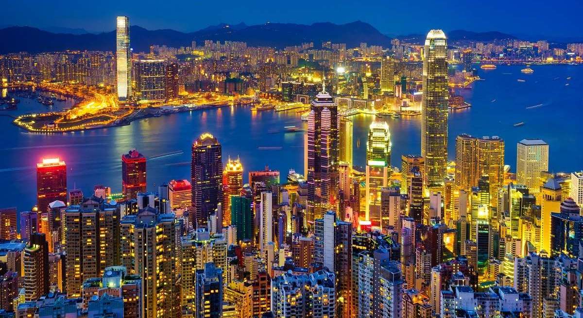 Vista áerea de Hong Kong. DREAMSTIME