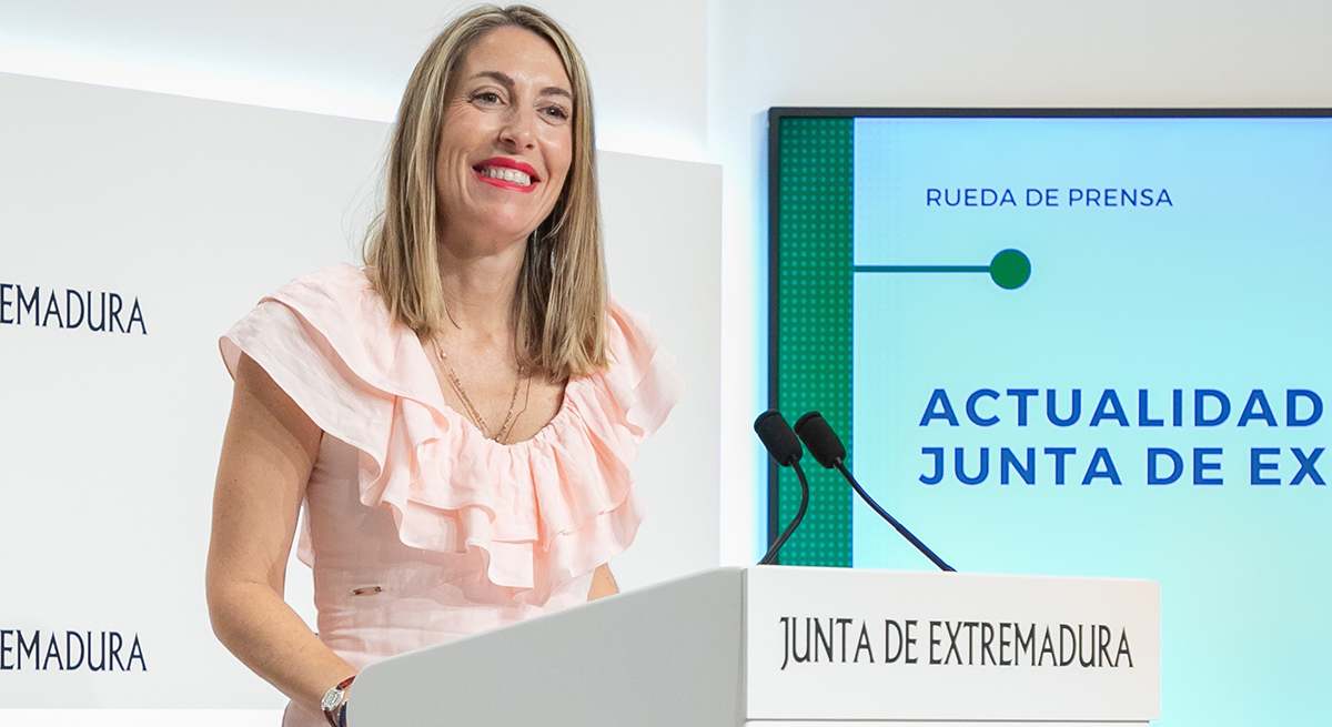 María Guardiola. Archivo