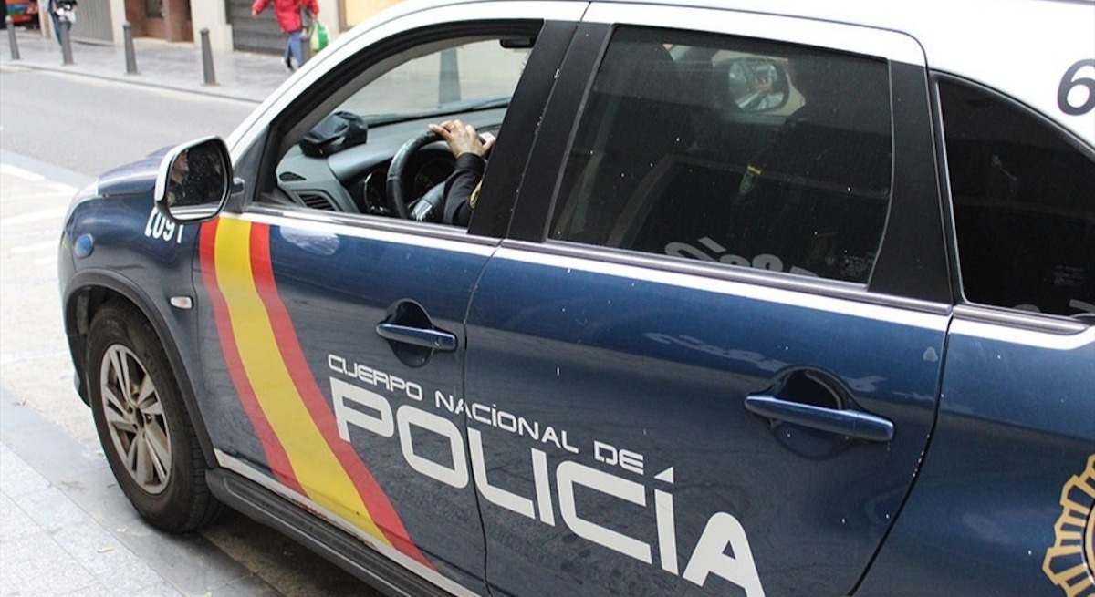 Un coche de la Policía Nacional.