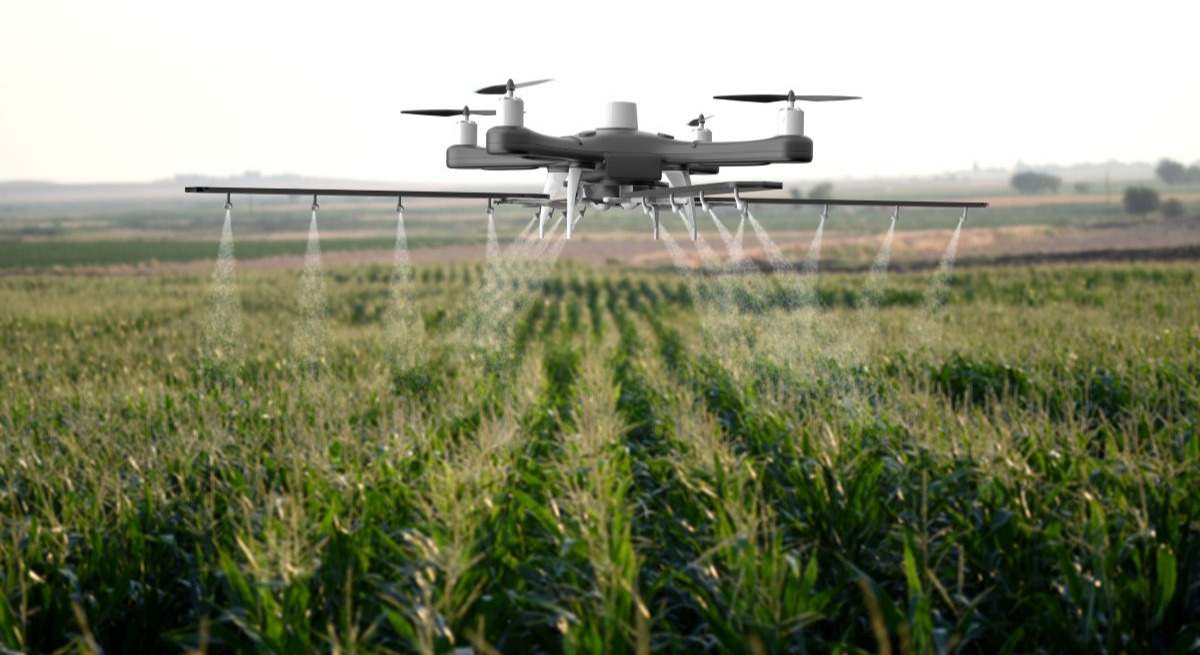 Dron tareas de campo