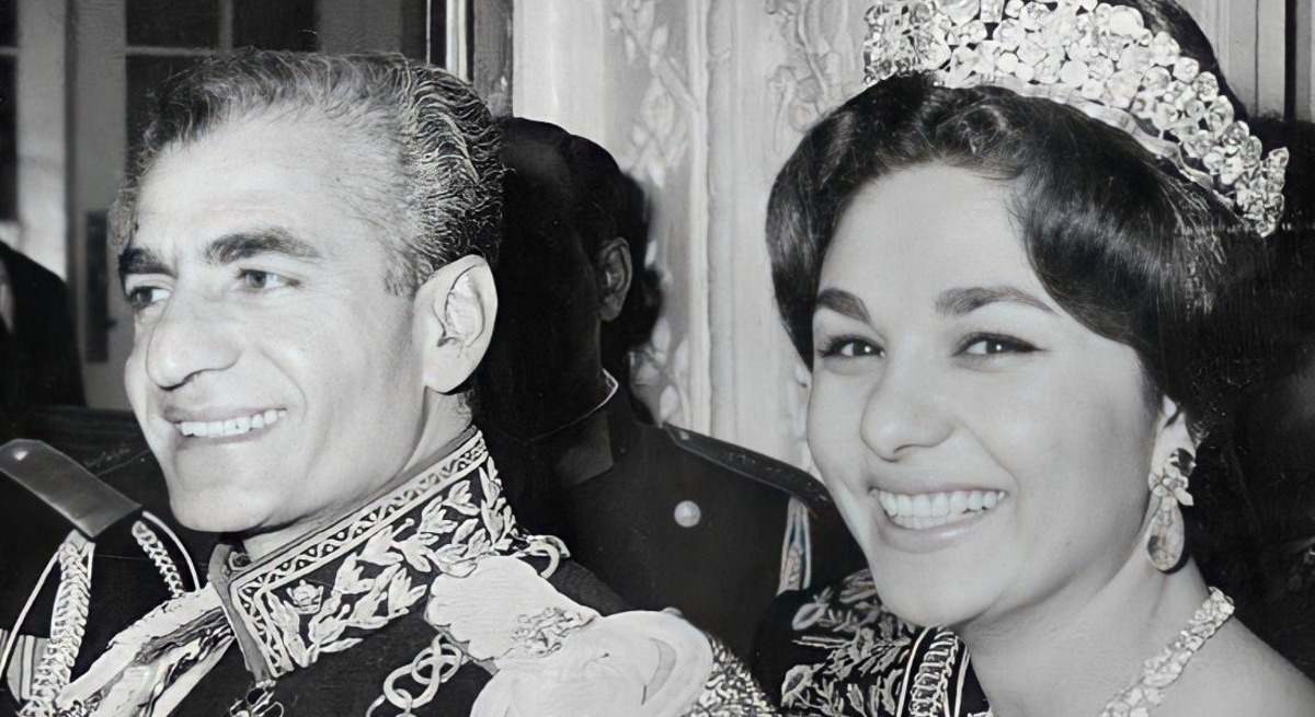 Mohammad Reza Pahlaví y Farah Diba.