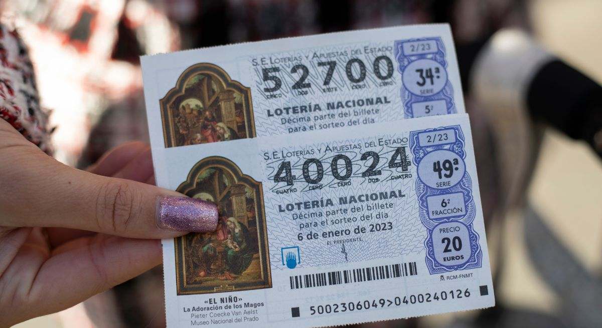 Décimos de la lotería de Navidad. / Foto: EP
