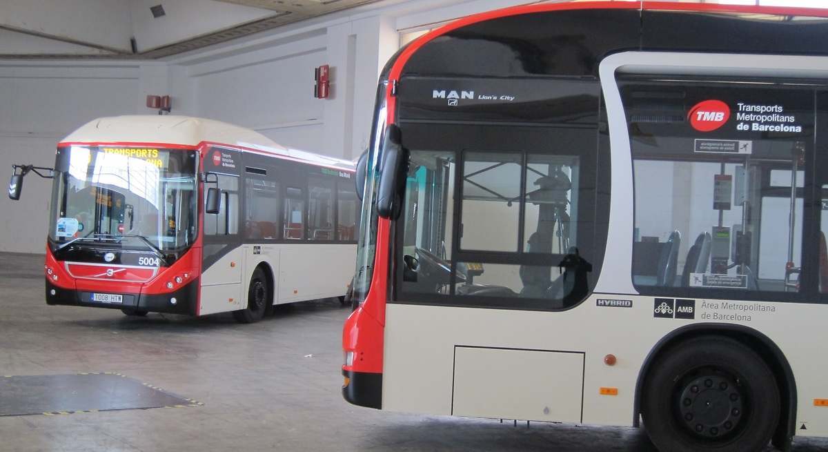 Autobuses de TMB. EE