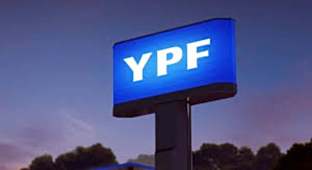 El logo de YPF
