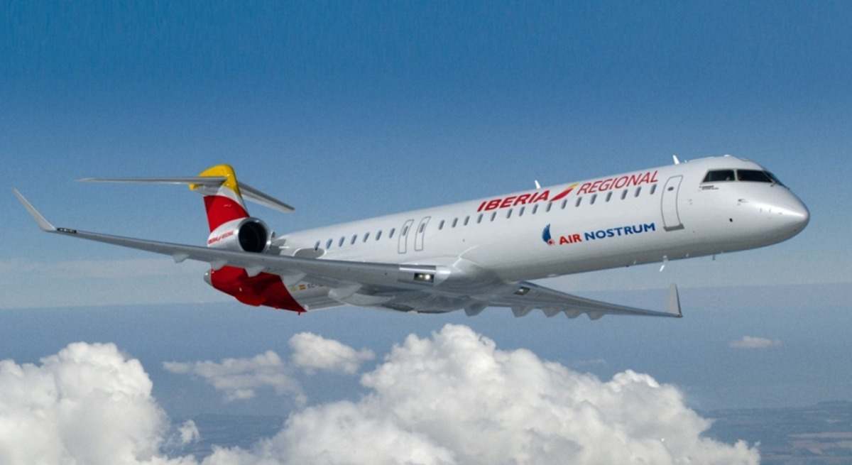 Una avión de la flota de Air Nostrum.