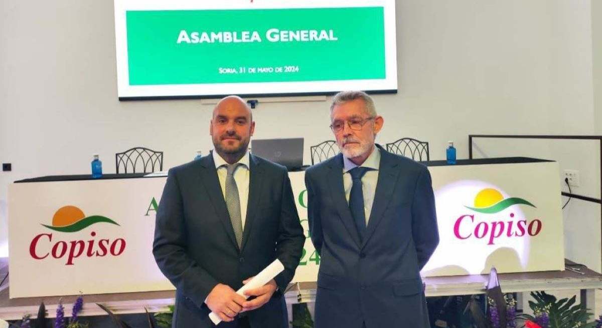 Rubén Carramiñana y Pascual López, presidente y director general, de Copiso