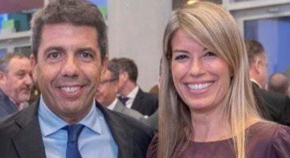 Mazón y la periodista Maribel Vilaplana