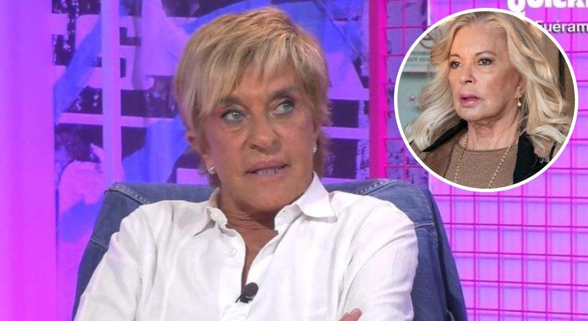 Chelo García Cortés y Bárbara Rey
