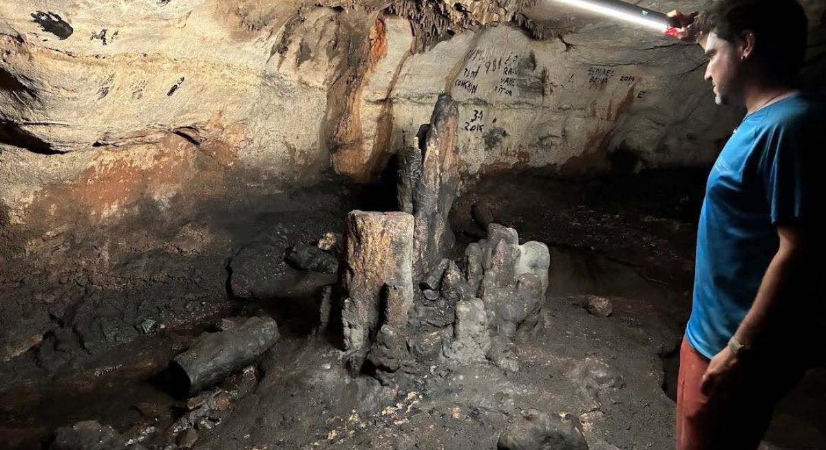 Identifican un centenar de estructuras prehistóricas y modificaciones del 'karst' en la Cova de les Dones de Millares. / Foto: EP