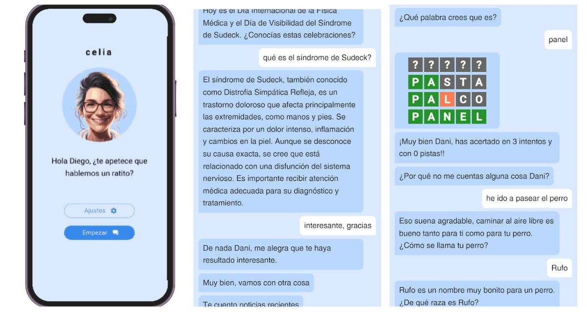 Celia el asistente de IA para personas mayores