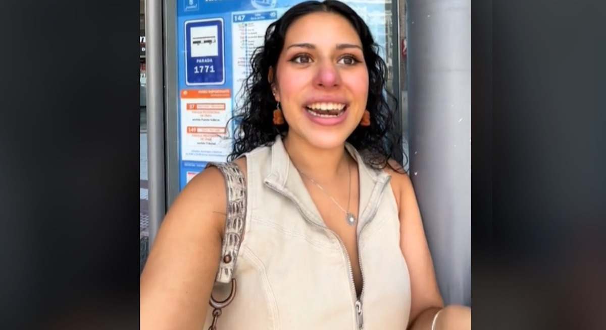 Captura del vídeo de TikTok.