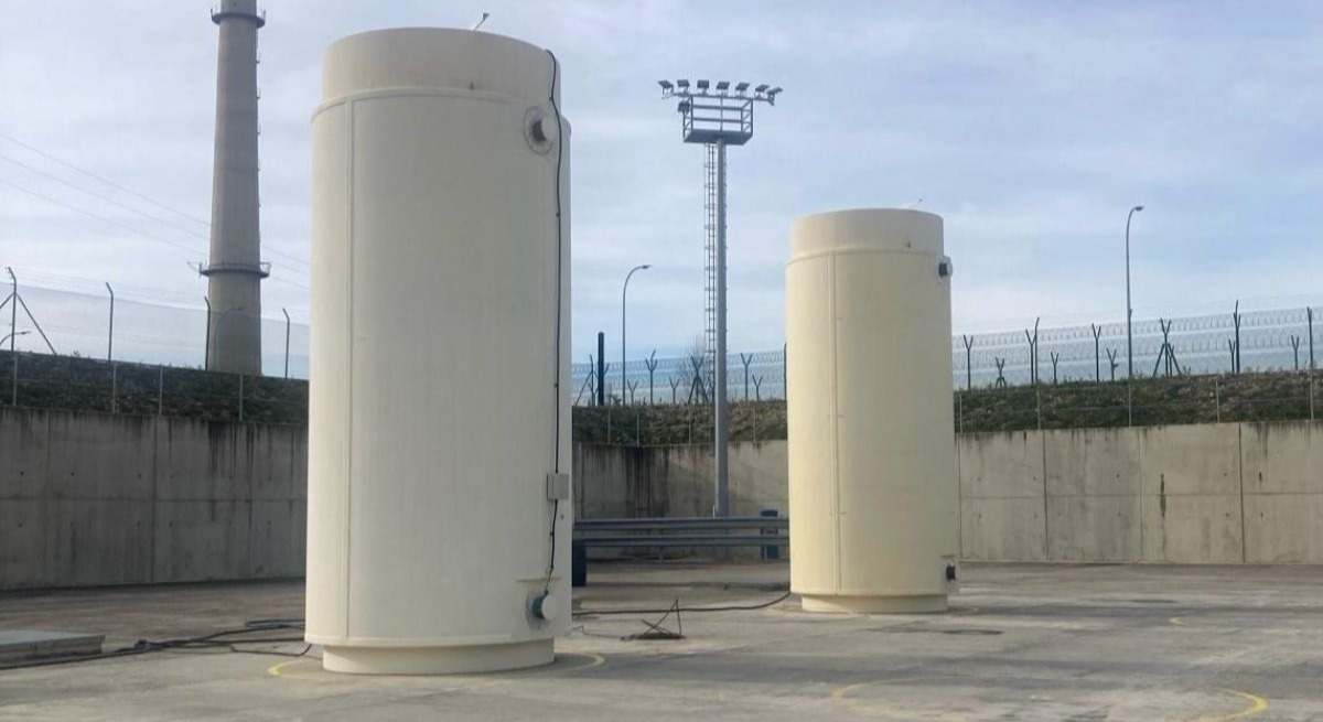 Contenedores de combustible gastado en Garoña