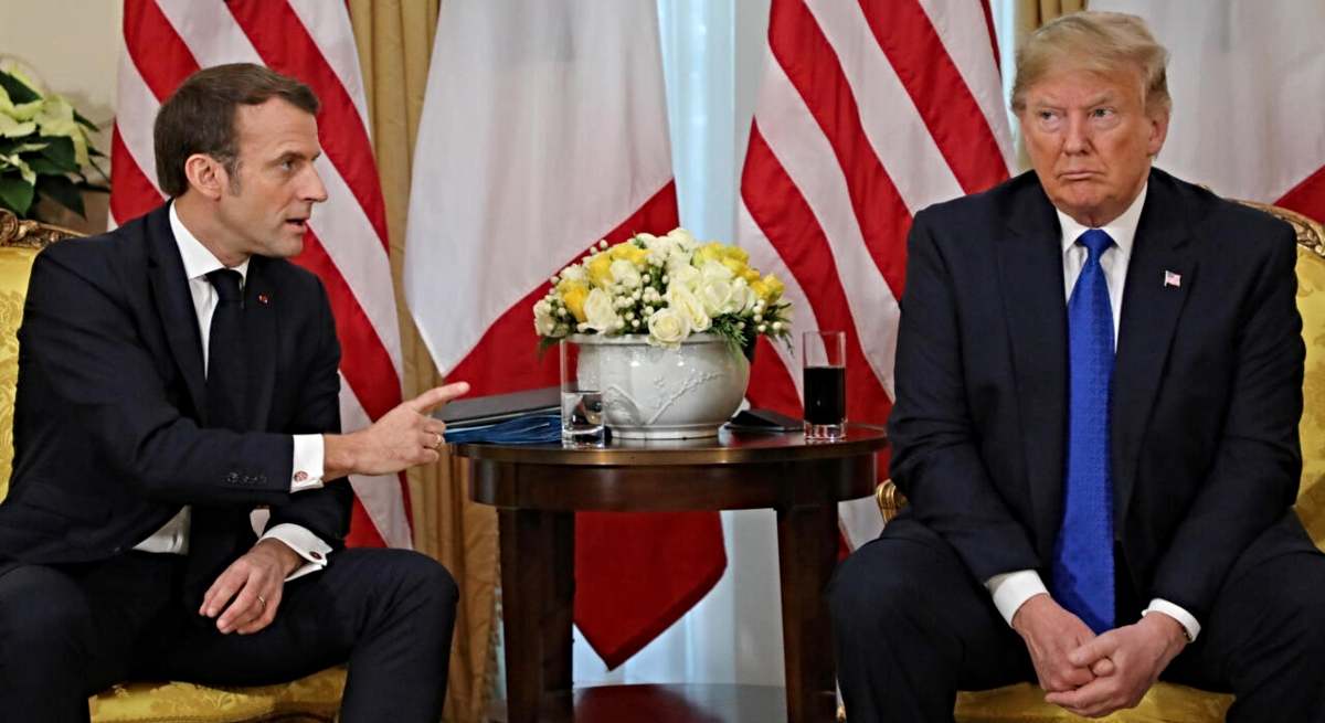Emmanuel Macron y Donald Trump