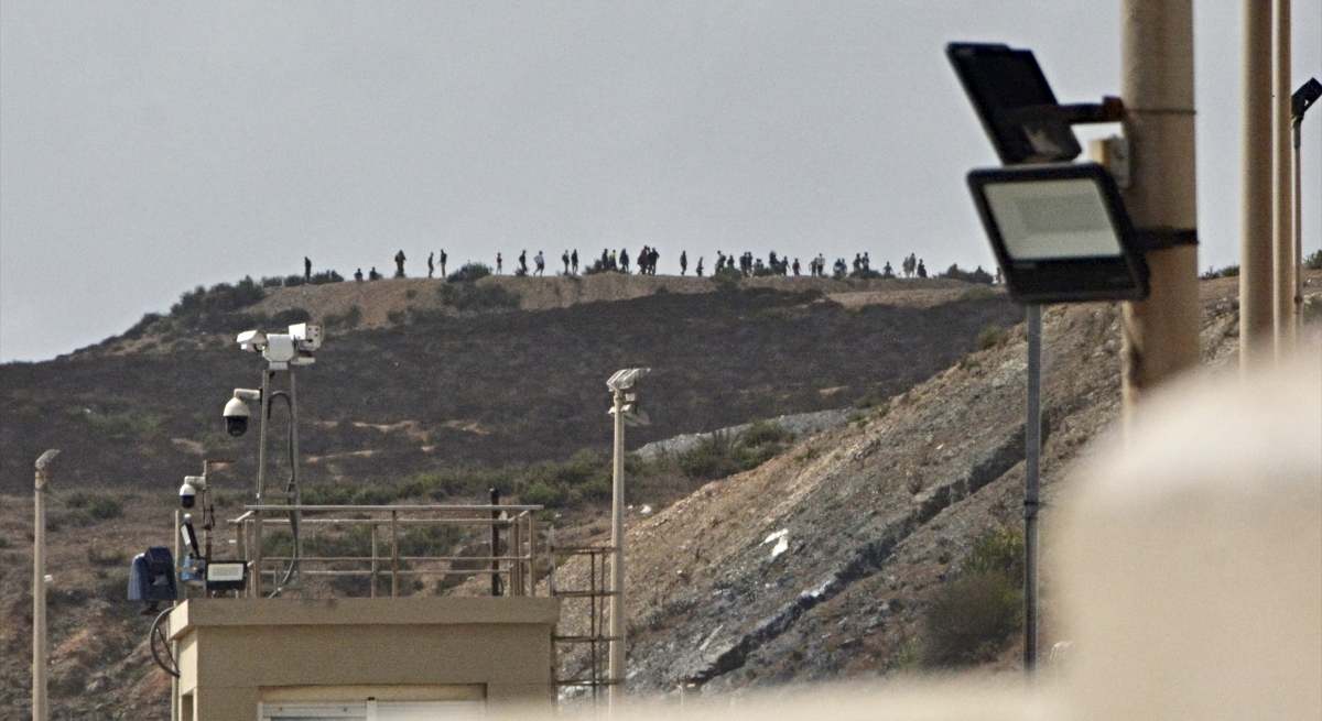 Inmigrantes irregulares esperando en Marruecos para acceder a Ceuta / EP