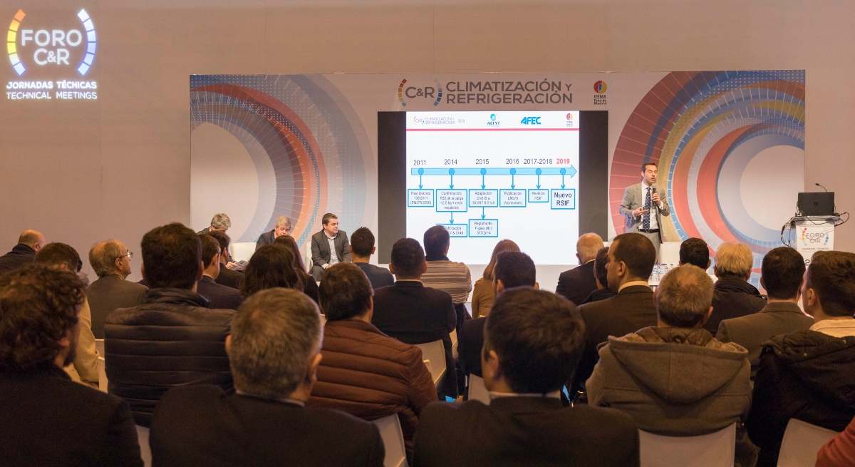 Foro CR celebrado durante el Salón de la Climatización y la Refrigeración