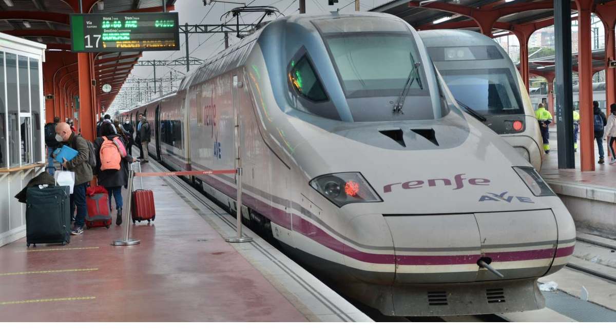 Estación de tren de Ourense.