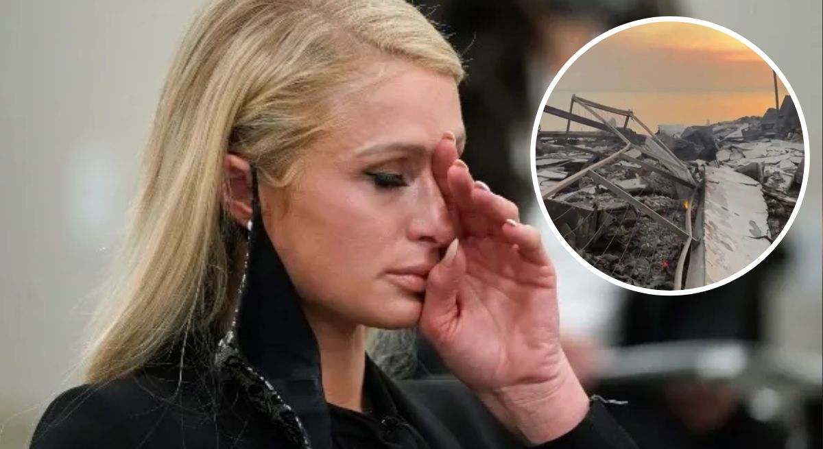Paris Hilton escombros