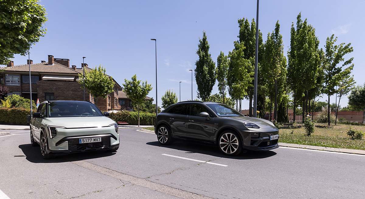 Porsche Macan Turbo y Kia EV3