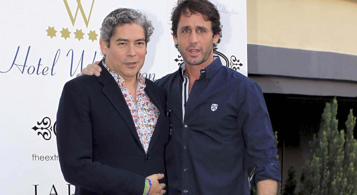 Boris y Escassi, en junio de 2012
