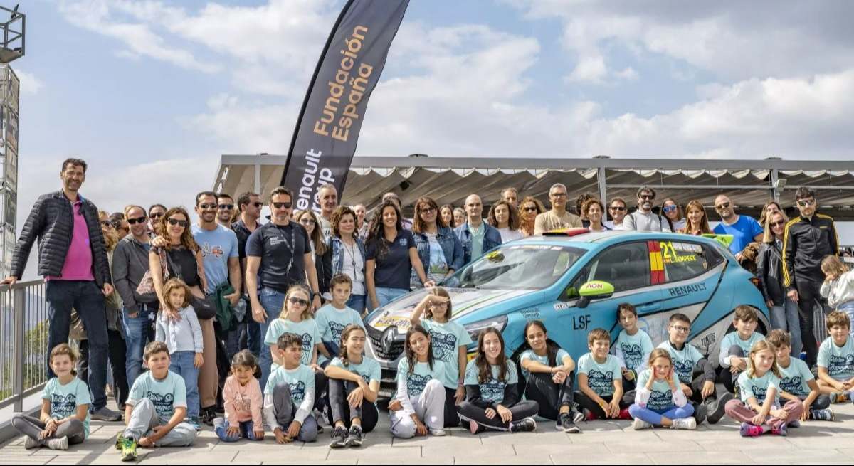 Jornada de conducción inclusiva de la Fundación Renault España