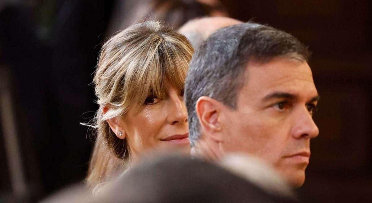 Begoña Gómez y Pedro Sánchez