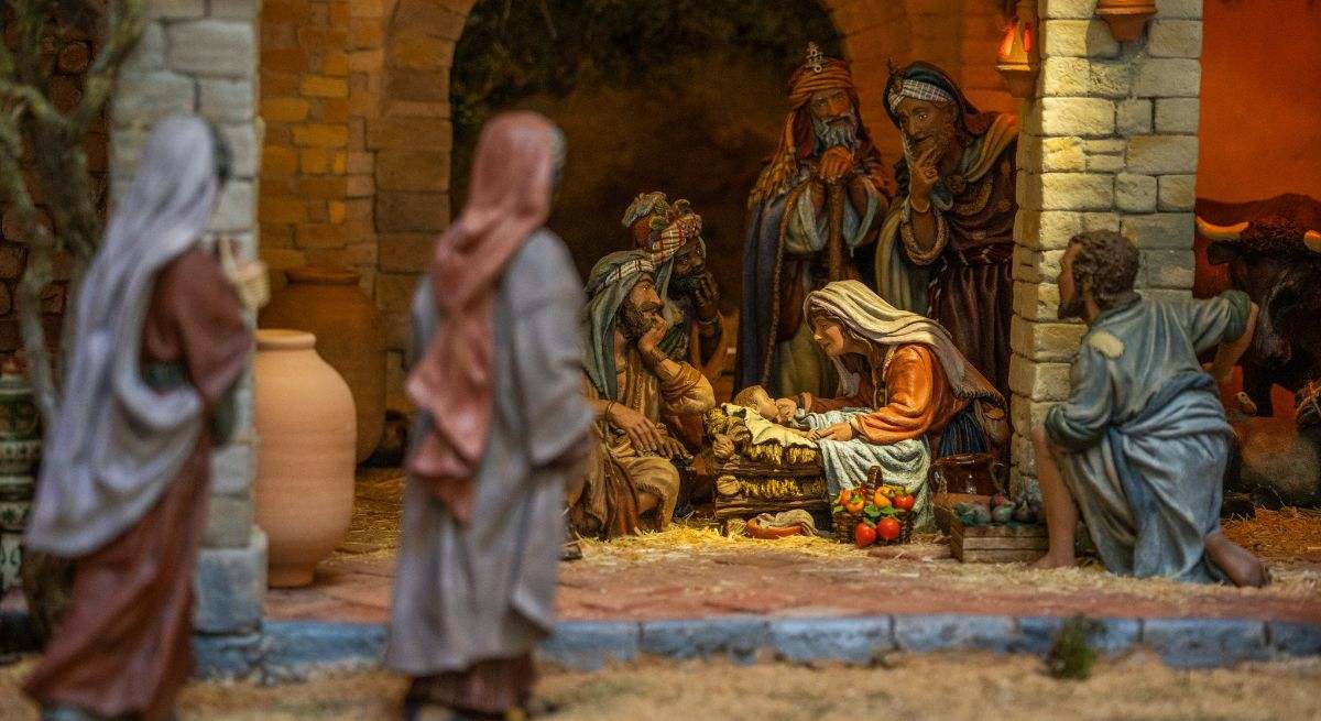 Un nacimiento de cristo