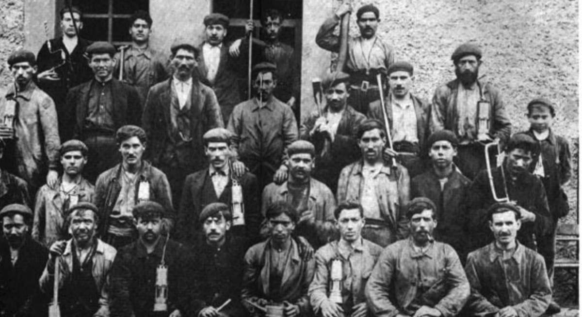 Trabajadores de la minería en León y Palencia