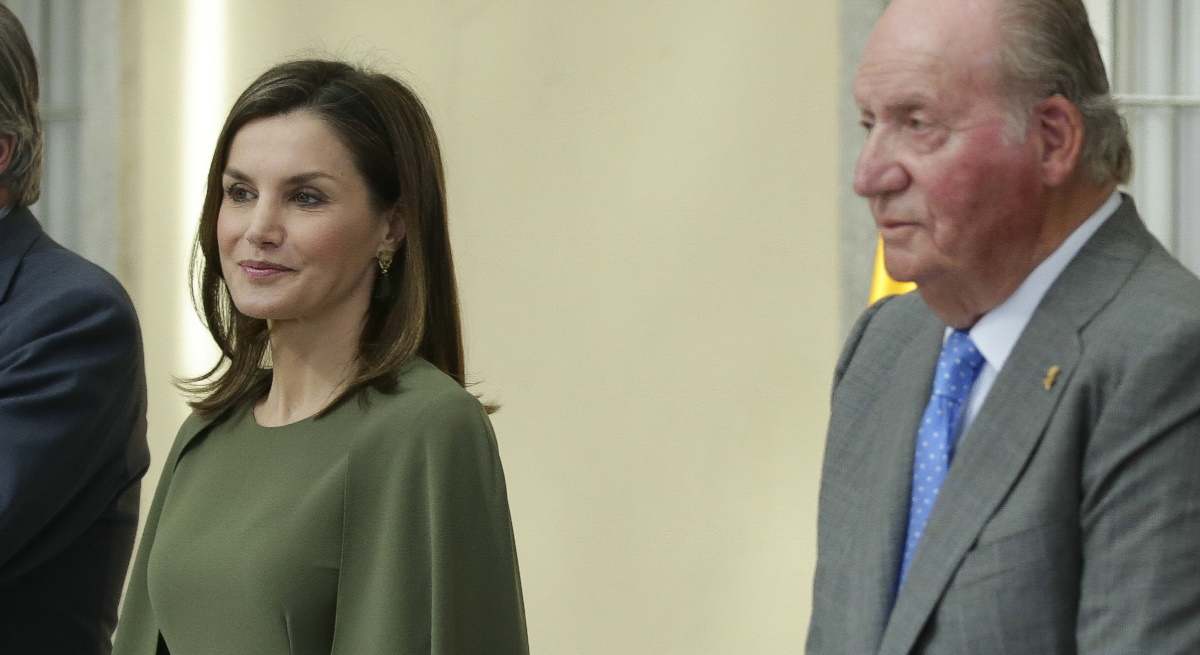 Juan Carlos I y Letizia