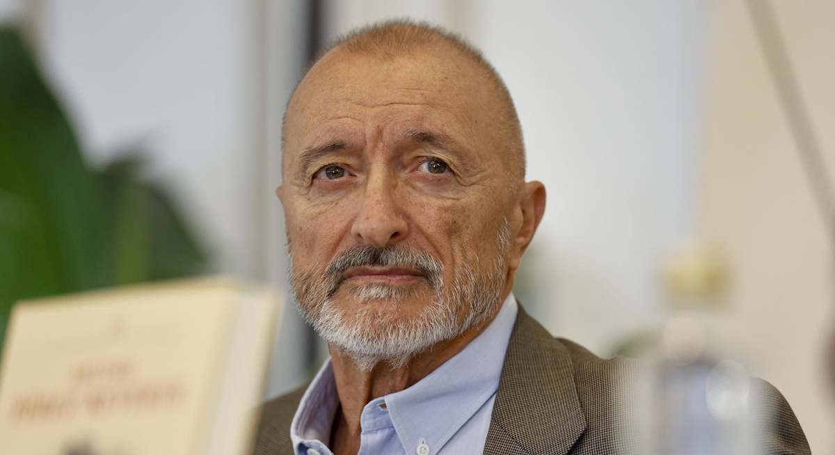 Arturo Pérez-Reverte en la presentación del libro
