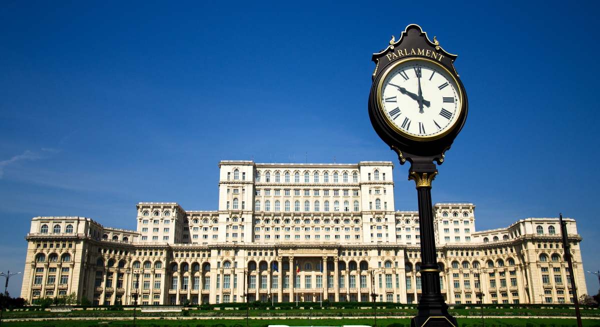 Parlamento de Rumanía. Foto: Dreamstime. 