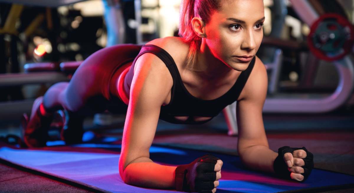 Guantes en el gimnasio