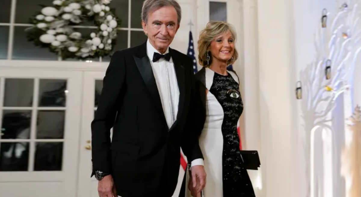 Hélène Mercier-Arnault y Bernard Arnault