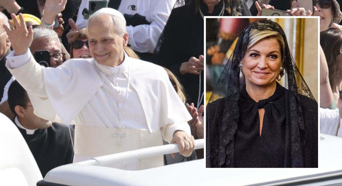 Papa León /Maxima de Holanda