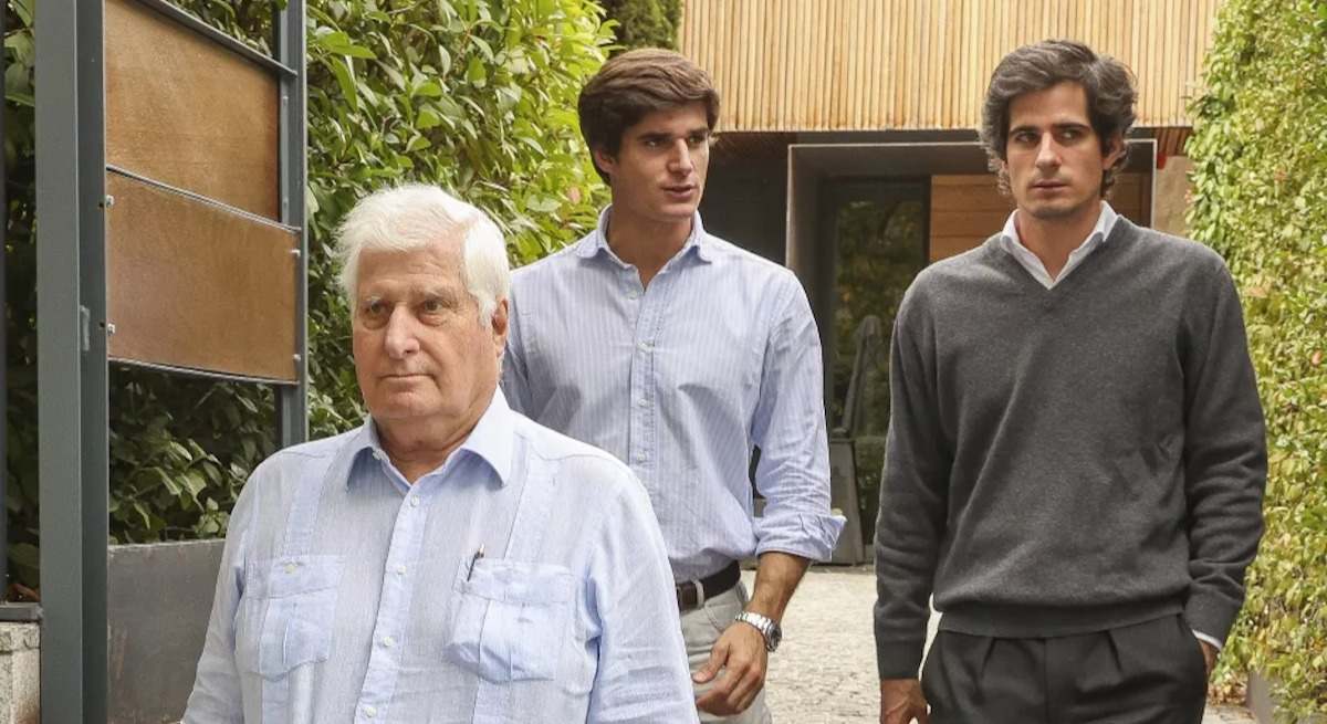 El duque de Alba y sus hijos