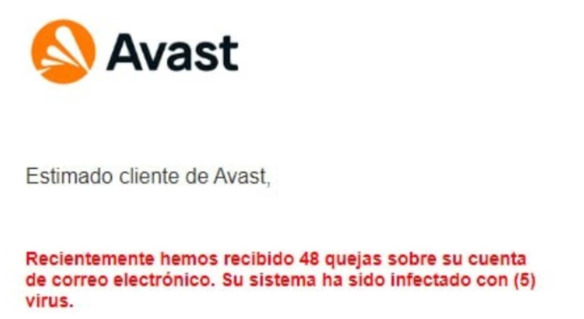Así conectan los ciberdelincuentes con cualquiera en nombre de Avast