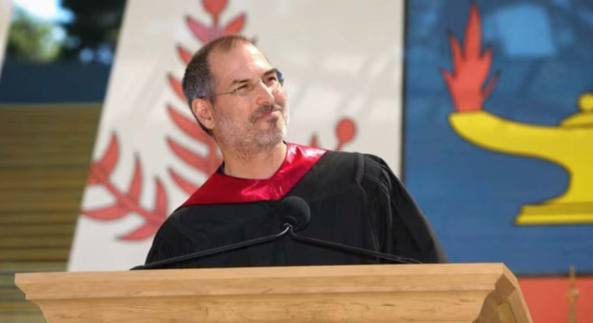 Steve Jobs. Universidad de Stanford
