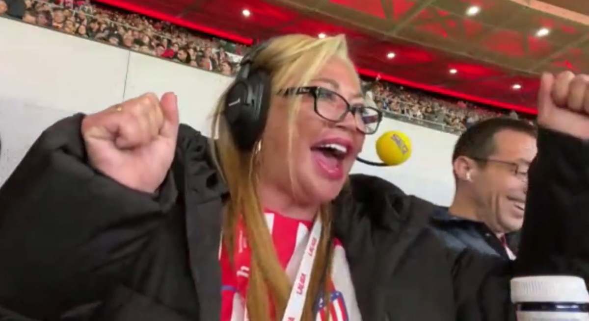 Belén Esteban se estrena en Carrusel Deportivo