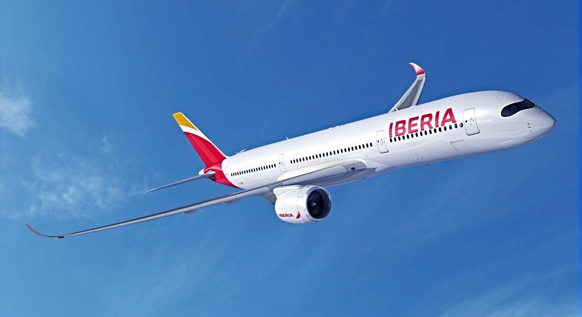 Un avión de Iberia (IAG) / EP