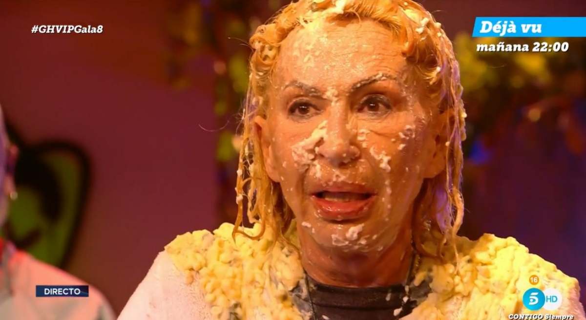 Laura Bozzo en la gala de Halloween de GH VIP