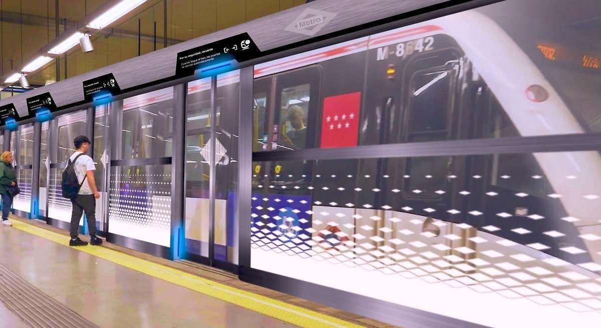 Automatización de la L6 de Metro de Madrid. / Foto: EP