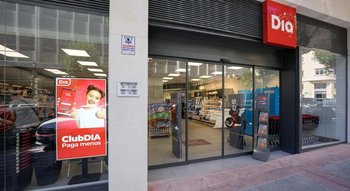 Una tienda de Dia en Madrid