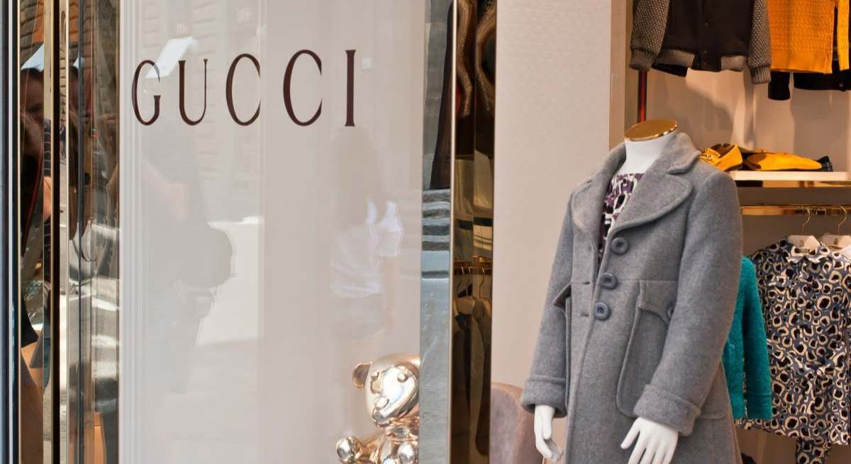 Escaparate Gucci. Dreamstime.