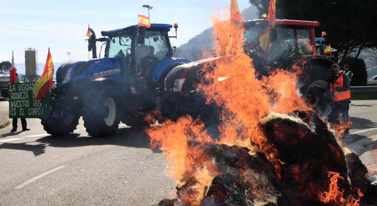 Protesta agricultores