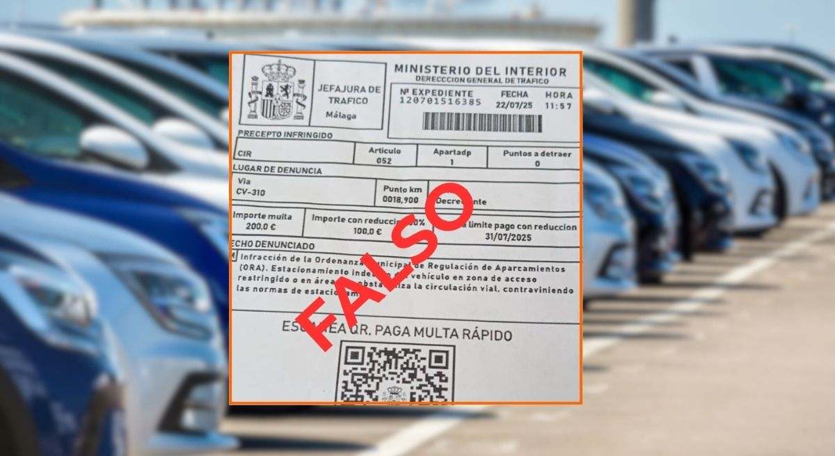 Aviso de la DGT por intento de estafa