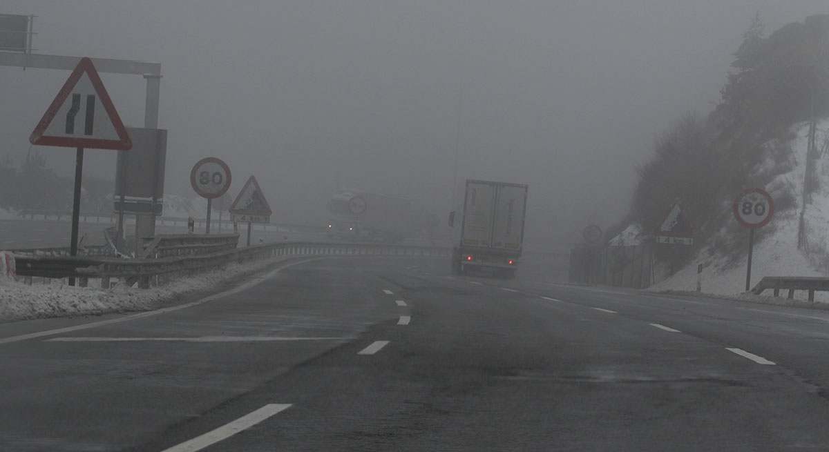 Mala visibilidad invernal