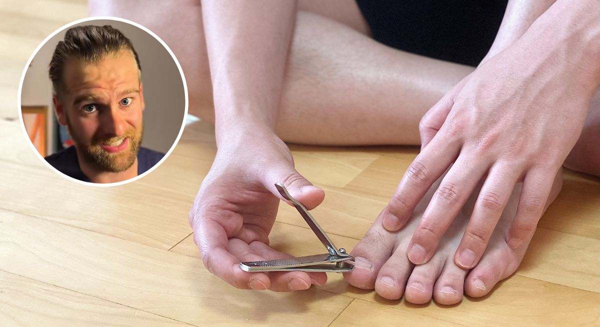 No uses un cortauñas para cuidar tus pies: esto es lo que podría pasar, según un podólogo